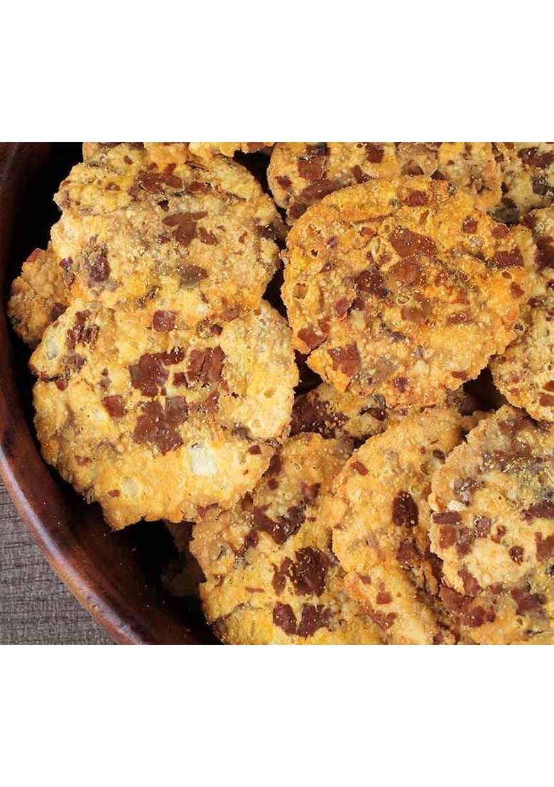 Neelam Foodland | Less Oil Black Chana Jor Puri 400Gm - Indya