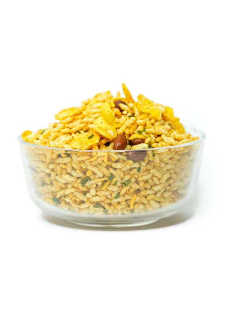 Roastum Select Diet Jhalmuri Healthy Snacks | Gluten Free - Puffed Rice Namkeen (Pack Of 4, 600Gm) - Indya