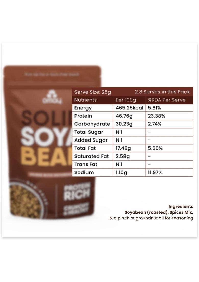 Omay Foods Roasted Soyabean