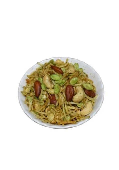Kishan Traditional Dryfruit Mixture Namken |Sweet & Spicy Mix Of Almond, Dryfruits Green Pista And Kaju | In- Between Meals Evening Snacks |Perfect For Tea Time Ready To Eat (500 Gram, Mixture)