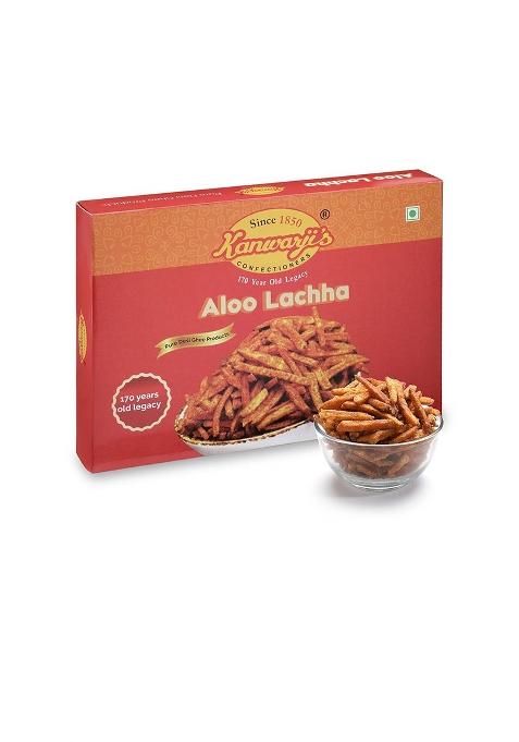 Kanwarji'S Confectioners Confectioners|Lal Lachcha|Indian Snacks|Homemade And Ready To Eat Snacks|Medium Lal Lachha (400Gm)