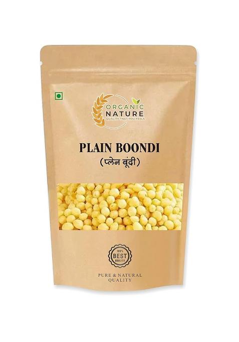Grocery House Raita Tasty Veg Boondi Plain For Every Day - Healthy And Hygenic (Pack Of 500 Gram)