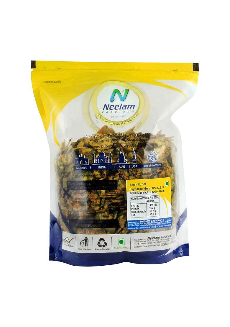 Neelam Foodland Green Chana Jor (400G) - Indya