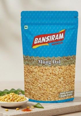 Bansi Ram Bansiram Namkeen Moong Dal | Salted & Crispy Snack Crunchy Ready To Eat Classic Indian Tea Time Hygienically Packed 350G Pack