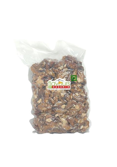 Flavours Of Kashmir Amber Walnut Kernels Halves Quarters | Handpicked Kashmiri Akhrot Giri 100 Natural No Added Oil Or Preservatives 250G Pack 1