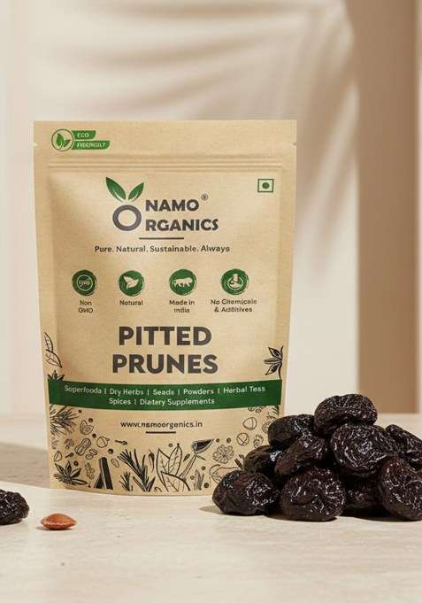 Namo Organics Pitted Dried Prunes Without Added Sugar 250 Gm Unsweetened Dry Fruits No Preservatives Additives