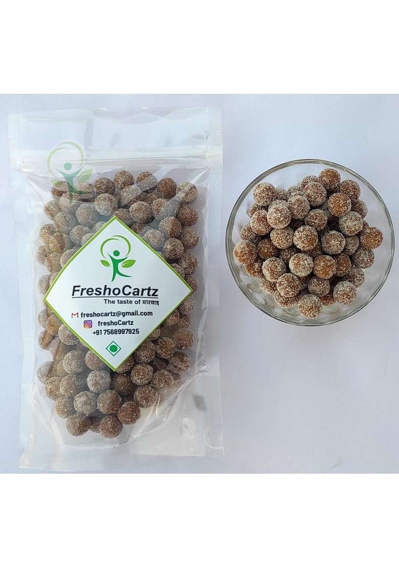 Freshocartz Tamarind Candy Balls Soft And Chewy Imli Toffee Ladoo Pop 200 Gram - Indya
