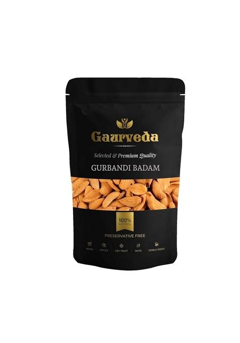 Gaurveda Gurbandi Badam Giri Almonds Rich Source Of Nutrients Fresh Natural Healthy Snack Improves Immunity | 50 Grams