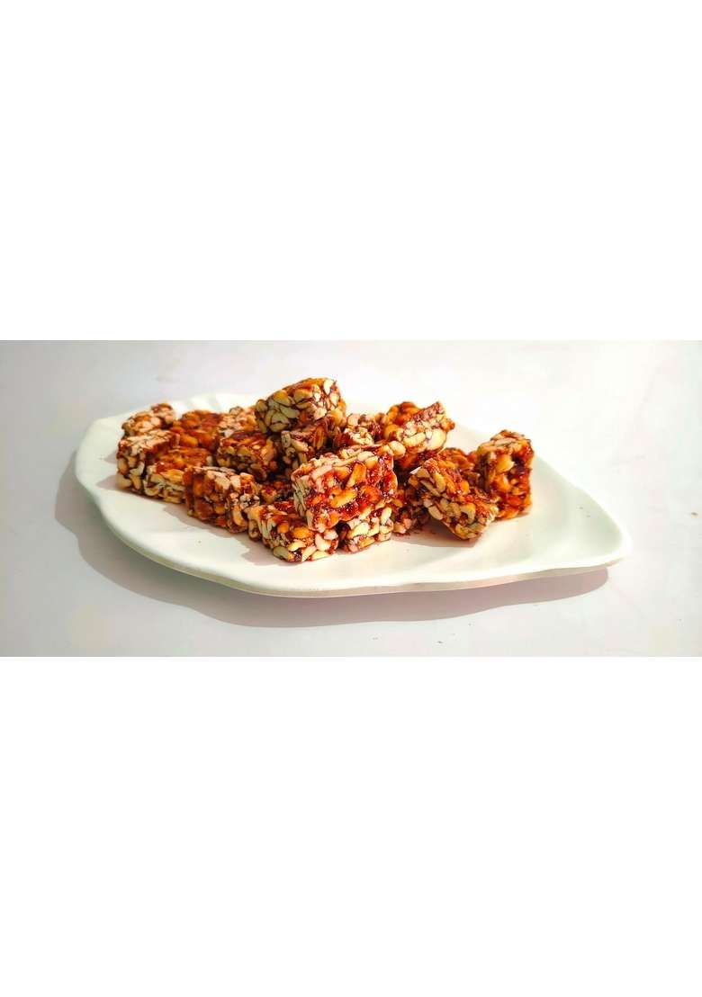 M N S Anjaneyar Vilas Kovilpatti Karupatti Kadalai Mittai 750Gm 250G X 3 Palm Jaggery Burfi - Indya
