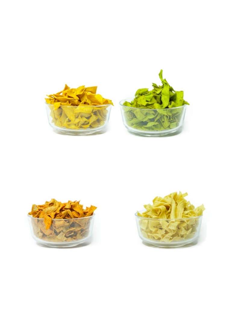 Roastum Healthy Chips Combo Of 4 | Quinoa 130G Soya 140G Ragi 150G Oat Snacks Diet Grain No Preservatives Pack 550G Total - Indya
