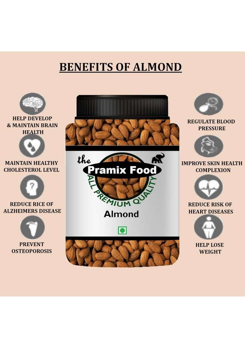 Pramix Dryfruits Mixed Combo Pack 400 Gm Almond Cashew Nuts Pista Kishmish 100 Each - Indya