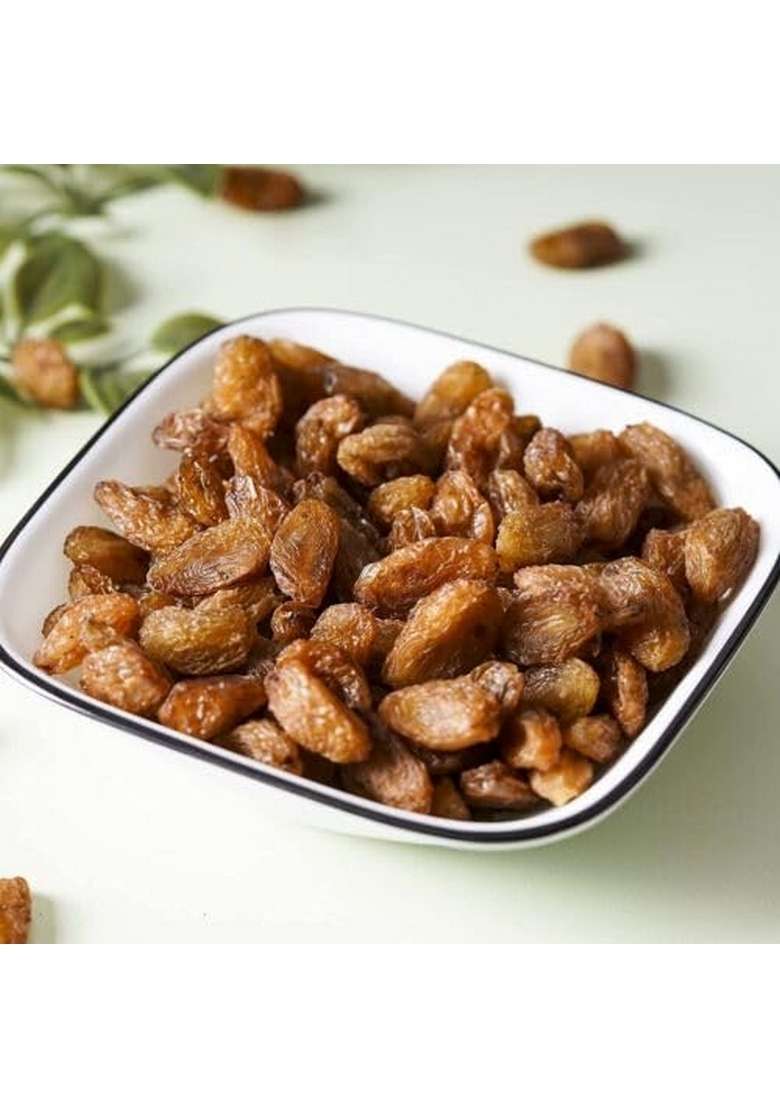 Nutzy Premium Raisins Golden Munakka 250G - Indya