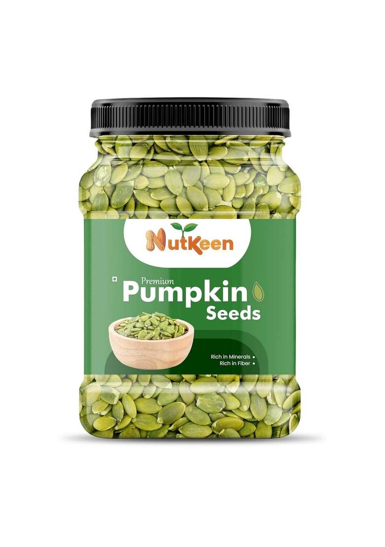 Nutkeen Pumpkin Seeds Aaa Grade For Eating | Protein Rich Healthy Diet Snacks In 250G - Indya