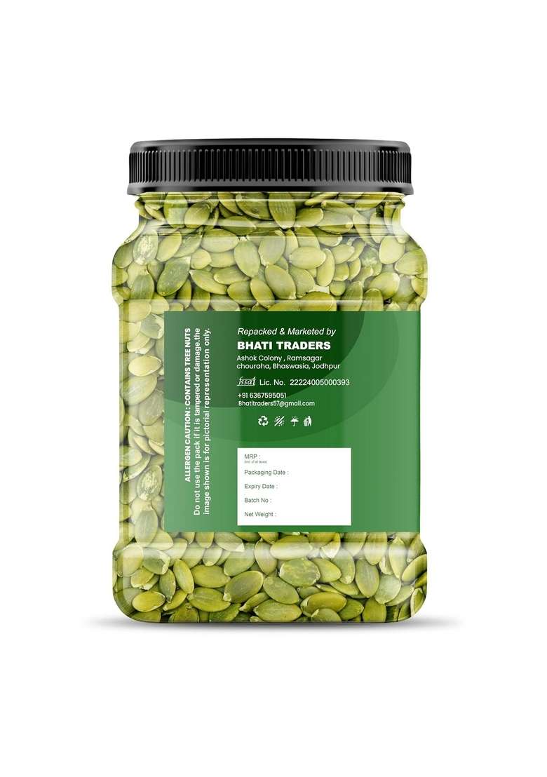 Nutkeen Pumpkin Seeds Aaa Grade For Eating | Protein Rich Healthy Diet Snacks In 250G - Indya