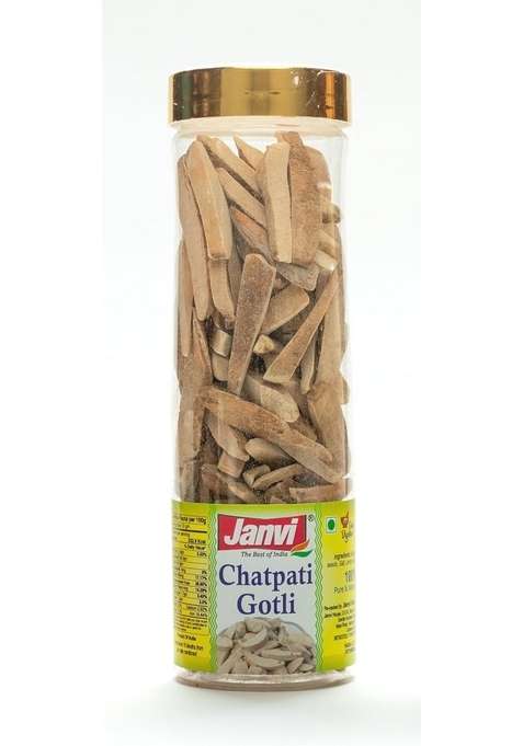 Janvi Foods Chatpati Gotli Pack Of 2 100G Each | Mango Chat Pati Mouth Freshener
