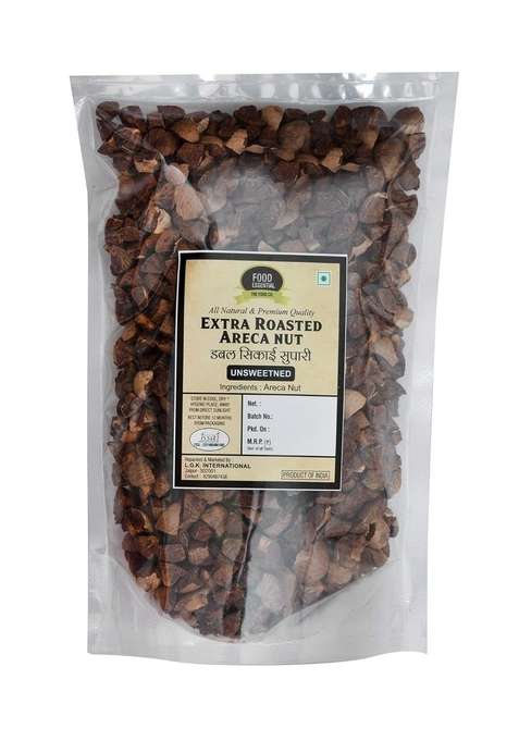 Food Essential Extra Roasted Seka Supari Unsweetned 500 Gm