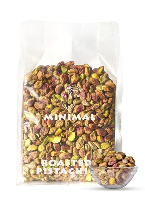 Minimal Unsalted Roasted Pistachio Kernels 150 G | Plain Pista Without Shell Gluten Free 100 Natural Dry Fruits