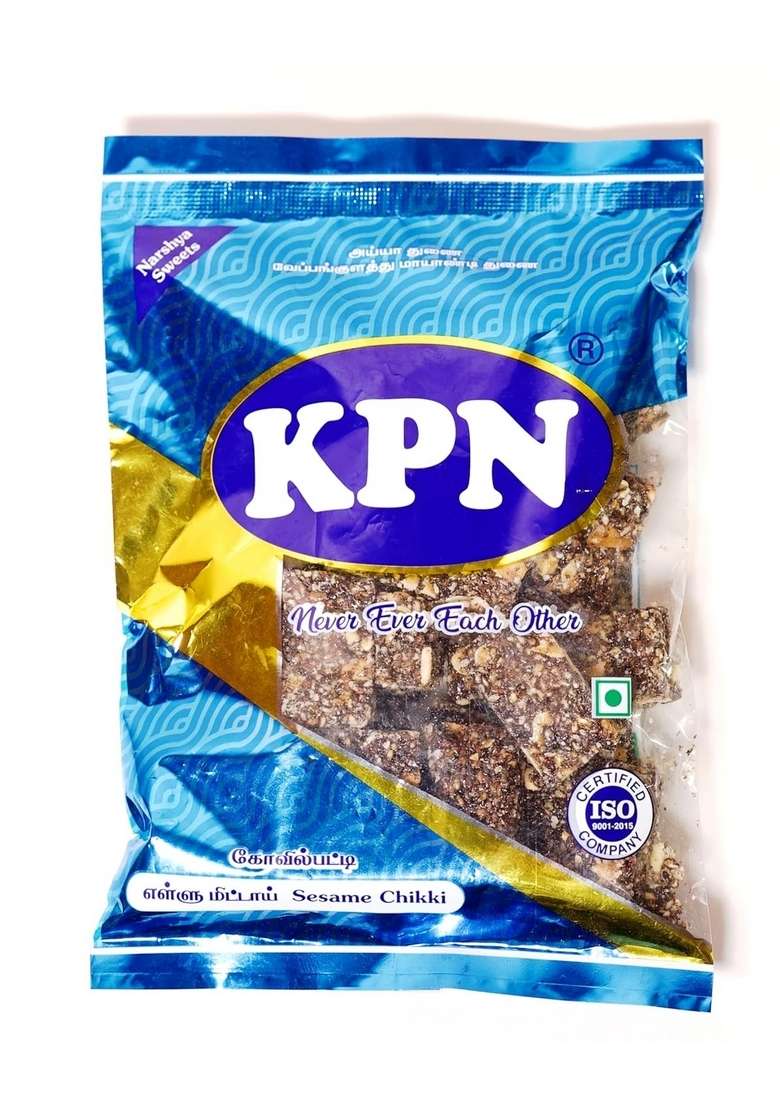Kpn Kovilpatti Sesame Candy Ellu Mittai 200 G Pack Of 2 - Indya