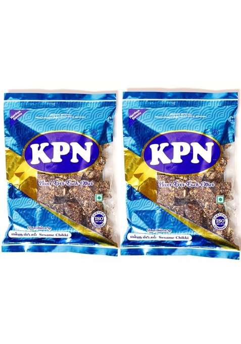 Kpn Kovilpatti Sesame Candy Ellu Mittai 200 G Pack Of 2