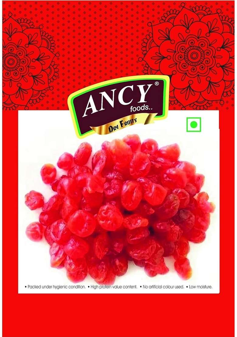 Ancy Foods Premium Dry Fruits Dried Cherry 1000 G - Indya