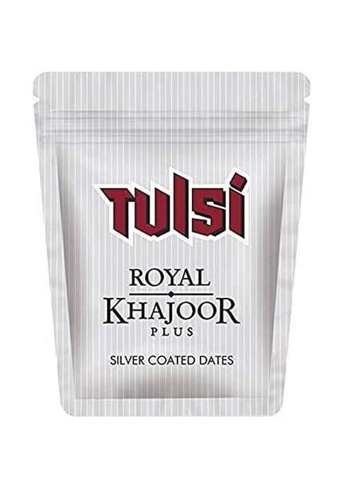 Meshwa Enterprise Tulsi Royal Khajur Plus Silver Dates Pack Of 6