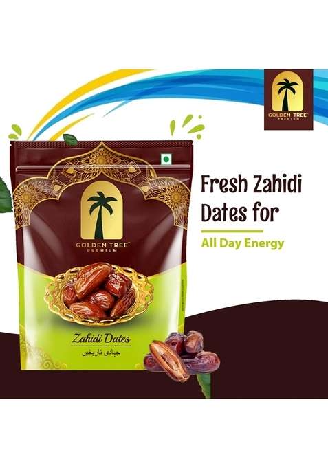 Buy Women Golden Tree Organic Zahidi Dates Pack Of 3 500G Each ...