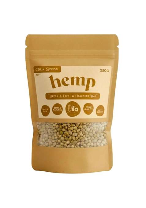 Oila Hemp Seeds 350G | For Eating Vegan Superfood