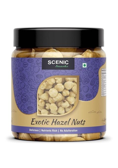 Scenic Snacks Premium Turkish Hazel Nuts | Blanched Nut Kernels 100 Grams