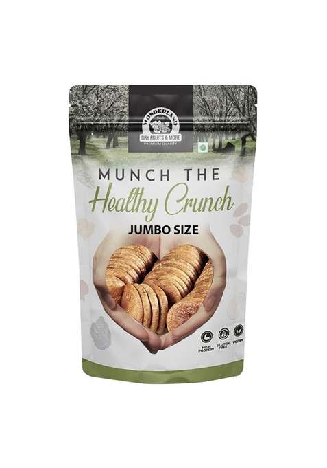 Wonderland Foods Device 500G Afghani Anjeer Pouch Dry Fruits | Dried Anjir Figs Rich In Iron Fibre Vitamins Healthy Snack Low Calories And Fat Free Non Gmo