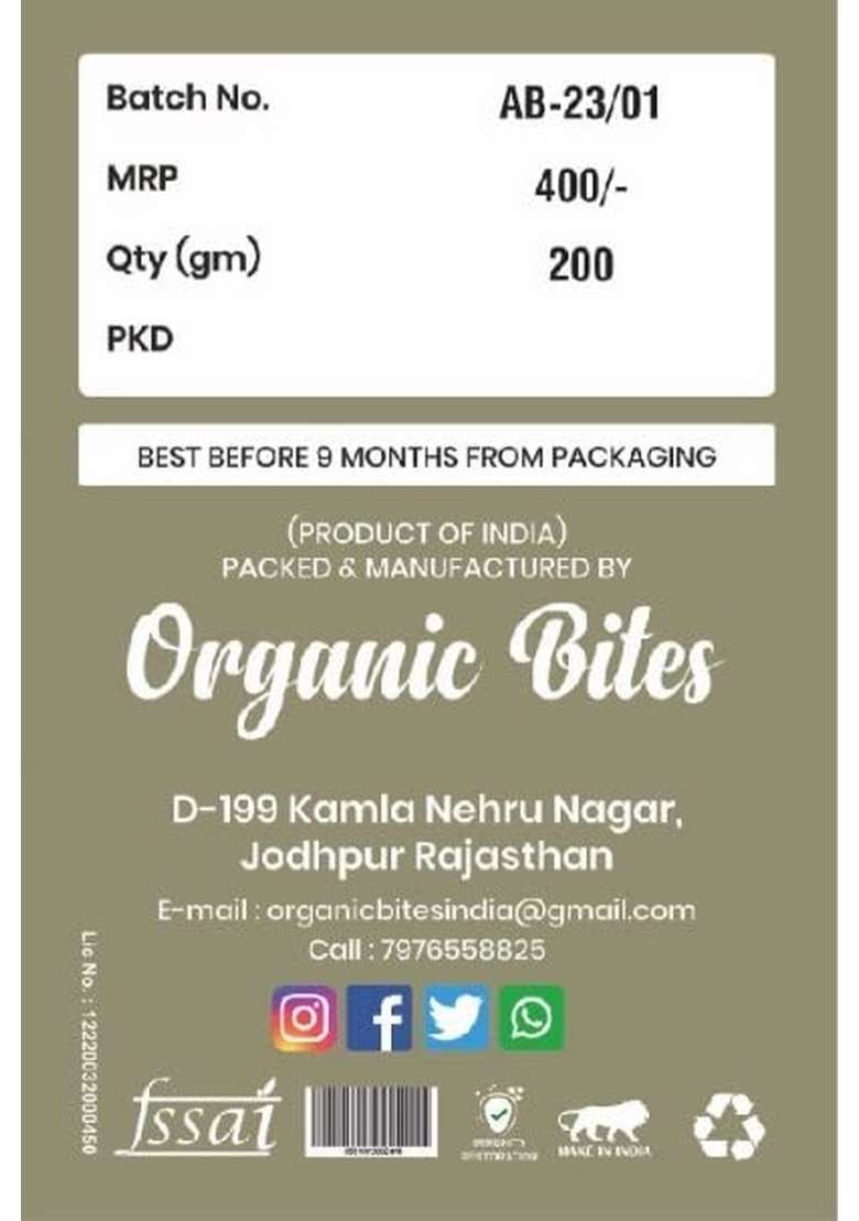 Organic Bites Khatta Meetha Chuhara Pachak I Chatpata Kajur Sour Dates 200 Gm Jar Pack - Indya