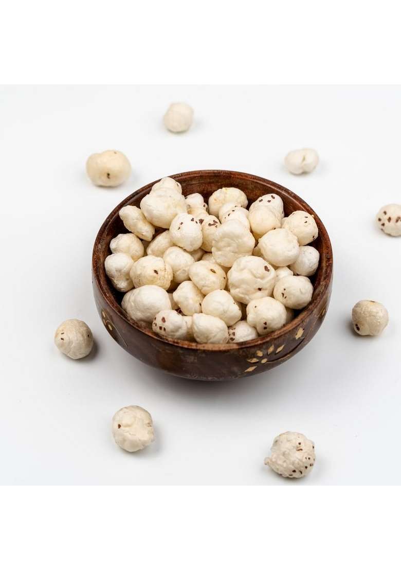Mishiya Mart Phool Makhana | Fox Nuts Lotus Seeds |Phool |Natural Crunchy Fit For Fasting High Protein Rich In Fiber 1Kg - Indya