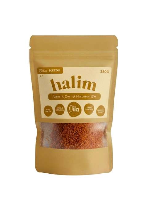 Oila Halim Seeds 350G | Superfood For Hair Skin Hormonal Health Aliv Eating Garden Cress Asaliya