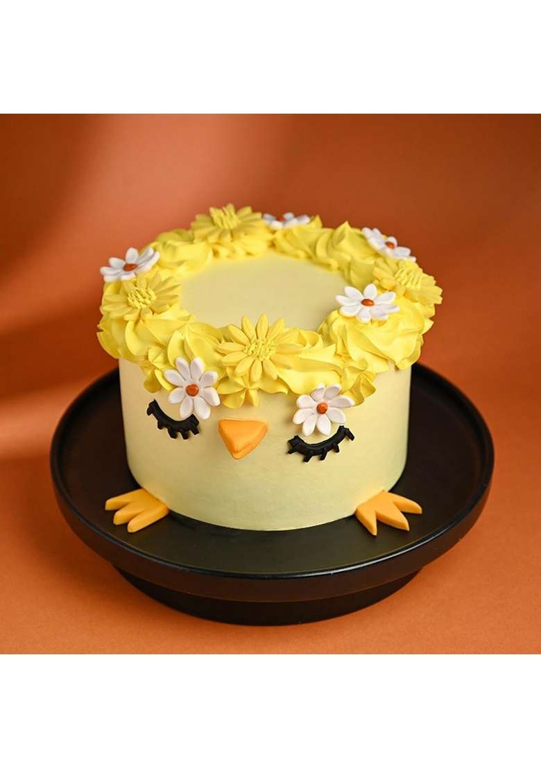 Floweraura Delicious Fresh Tweety Bird Theme Chocolate Kids Cake For Gifting As Birthday Cheer Up Appreciation Daughter