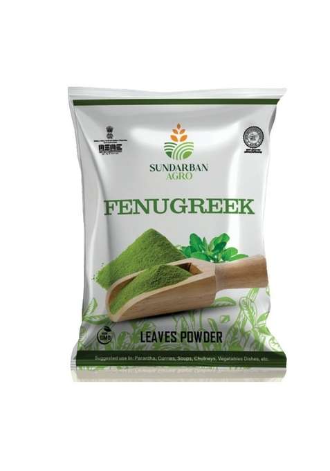 Sundarban Agro Fenugreek Leaves Powder | 100 Natural Pure Rich Aroma No Preservatives Perfect For Paratha Curries Soups Chutneys Vegetable Dishes – 200G