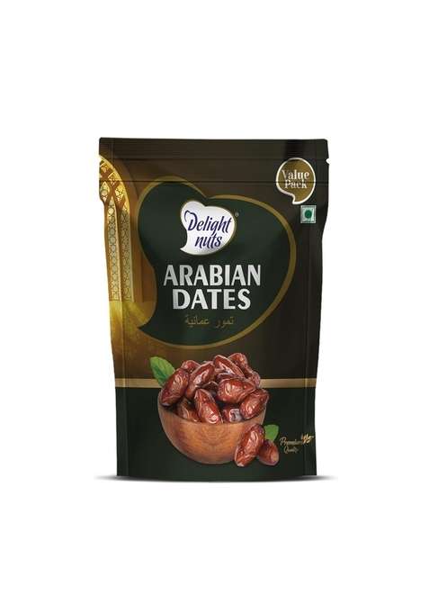 Delight Nuts Arabian Dates Value Pack 500Gm