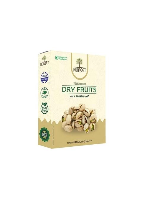 Nureet Pistachio 100G Pack– Nutrient Rich Dried Fruits Seeds– Healthy Delicious Snack– Preservatives Free– Ideal For Travel Workout Pack Of 1