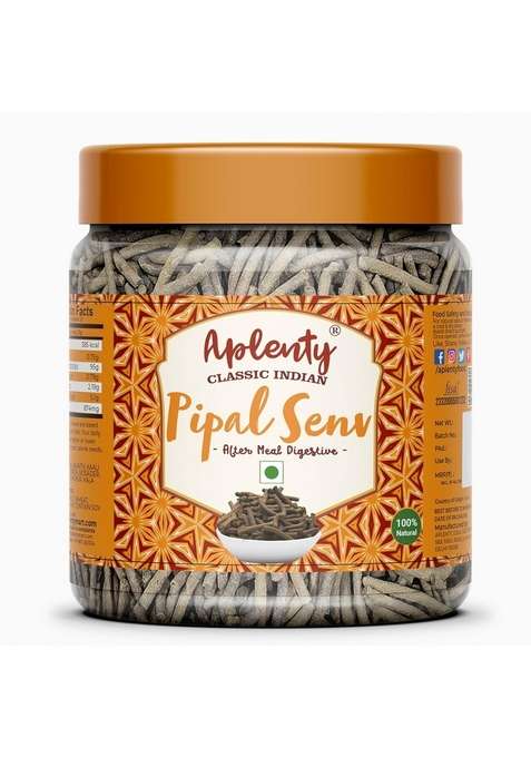 Aplenty Pipal Sev | Peepal Senv Peepaal Vati Digestive Mouth Freshner Tangy Tasty Chatpata Mukhwas 400G