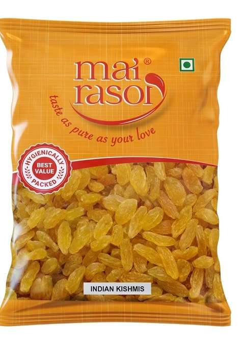 Mai Rasoi Regular Indian Raisins Pouch Of Kishmish 200G