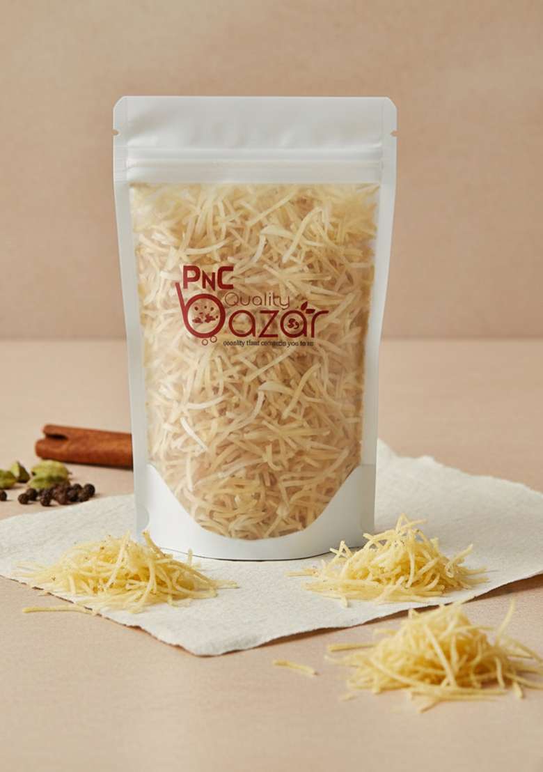 Pnc Quality Bazar Dry Potato Sev Aloo Chips Lachha For Ready To Fry 2Kg - Indya