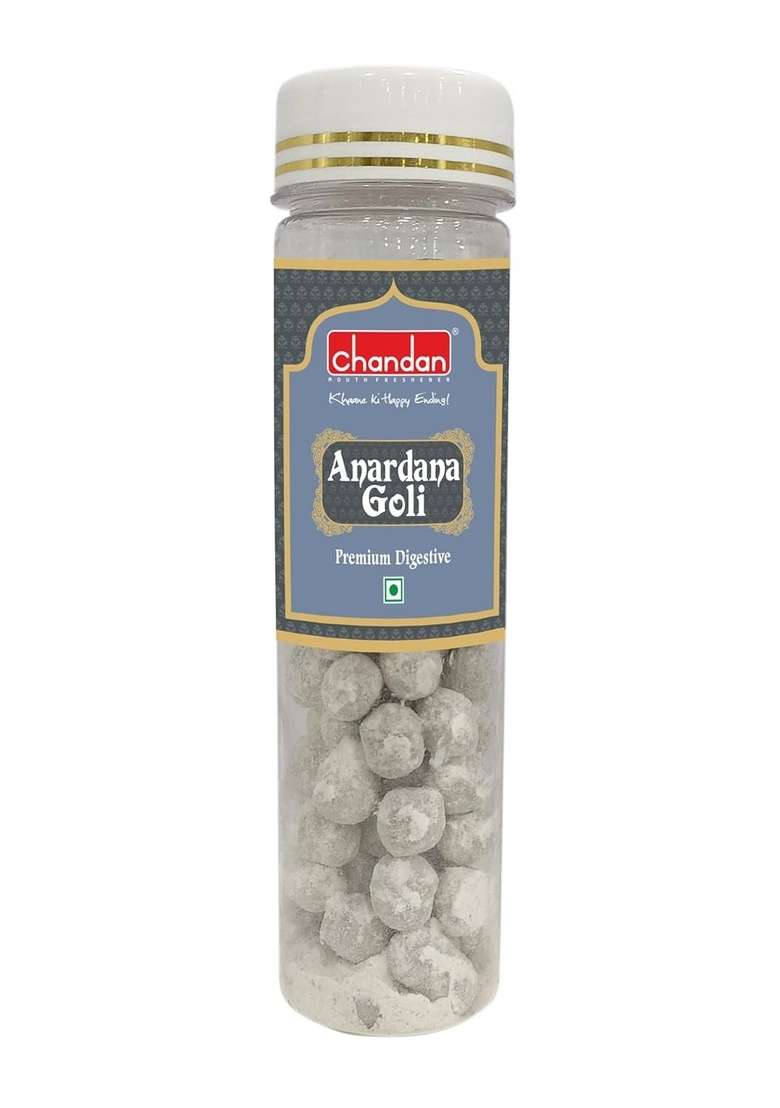 Chandan Mouth Freshener Anardana Goli Digestive Mukhwas 120Gm - Indya