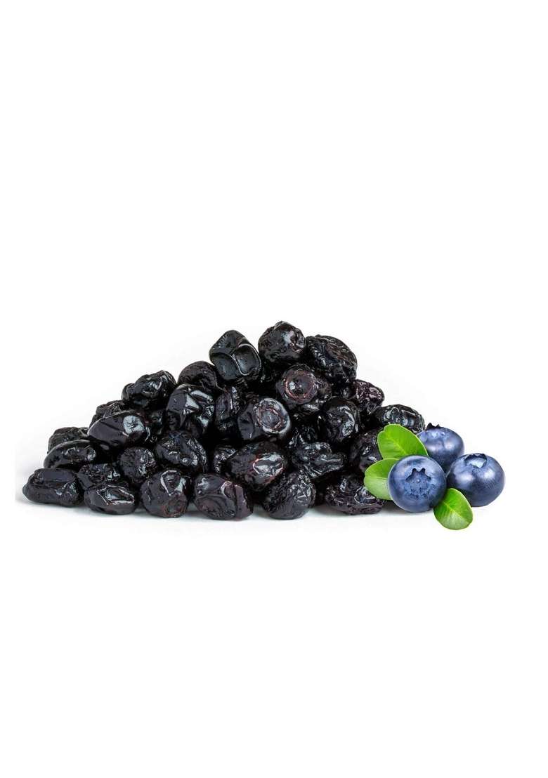 Nutrilin Dried Blueberry Plum 400G Natural Healthy Snack Sweet Tangy Fruit Antioxidant Rich Gluten Free Airtight Jar - Indya