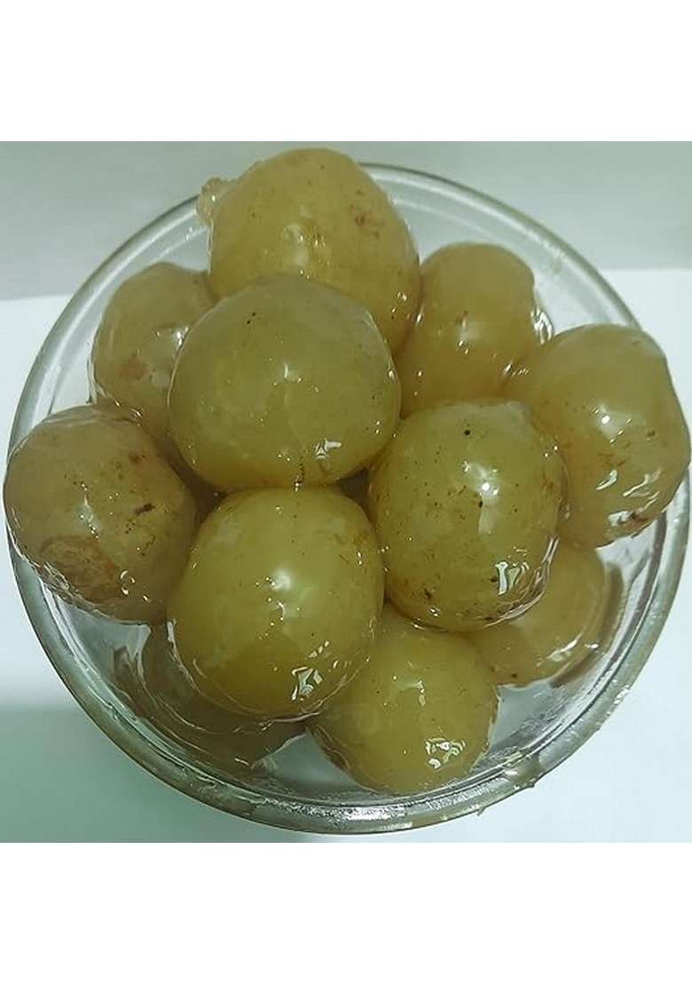 Sadrishi Organic Natural Honey Amla Murabba 100 Pure Fresh With Homemade Taste Healthy 500G - Indya