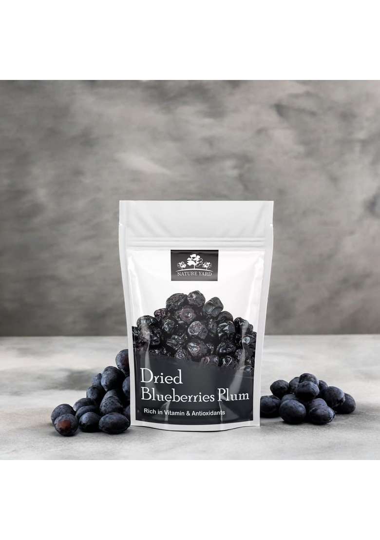 Nature Yard Dried Blueberry Plum Dry Fruits 900 Gm Fresh Naturally Sweet Blueberries - Indya