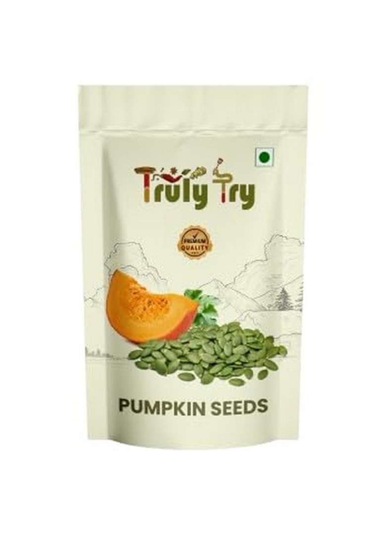 Truly Try Pumpkin Seeds 1 Kg Pack Of For Eating| Raw Seed | Diet Food Healthy Snacks 100 Clean And Natural - Indya