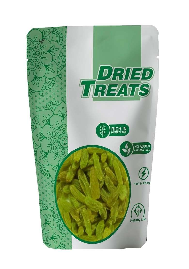 Dried Treats Premium Fresh Dry Fruits Raisins Kishmish 200G - Indya
