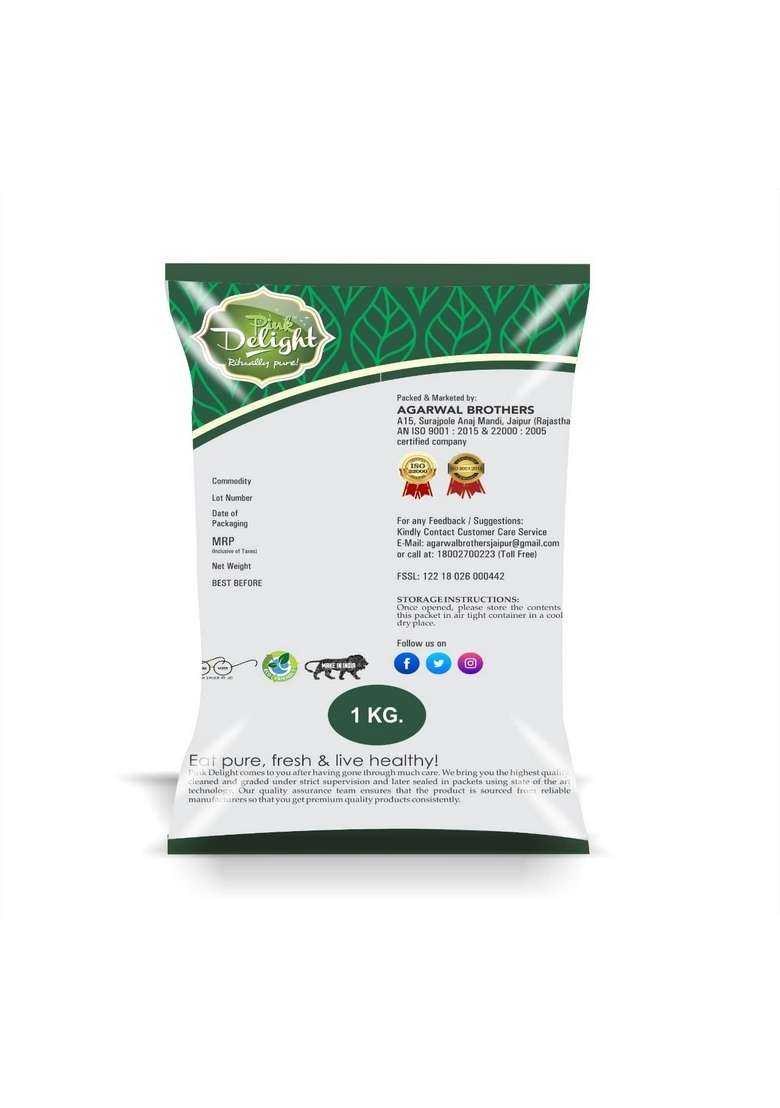 Pink Delight Meetha Makhana Fox Nuts Lotus Seeds For Prasad Use 1Kg - Indya