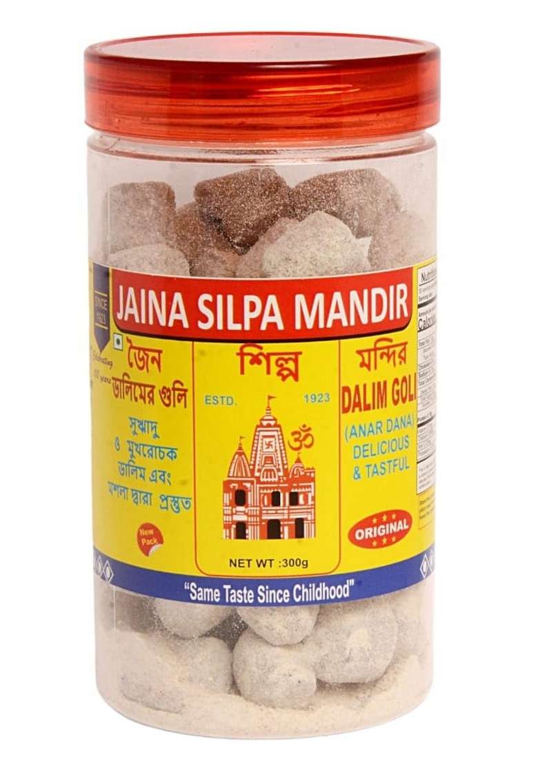 Jaina Silpa Mandir Dalim Goli Sweet And Sour Churan 300 Grams - Indya