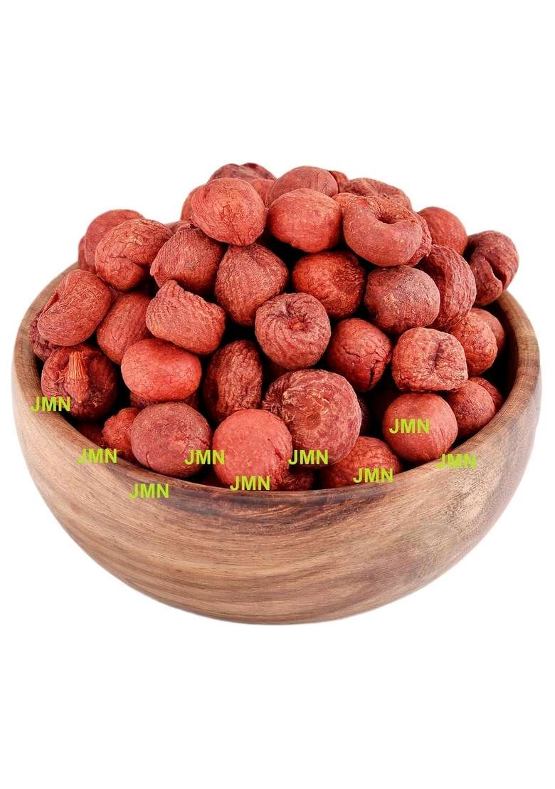 Jmn Chikni Supari Beetel Nuts Lal Beetal Areca Catechu Red 200 Gm Natural - Indya