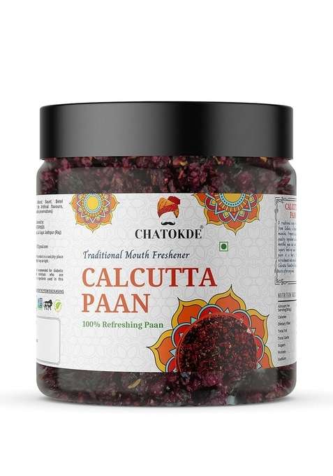 Chatokde Calcutta Meetha Paan Mukhwas [Mouth Freshener After Meal Snack] [Jar Pack] 300Gm