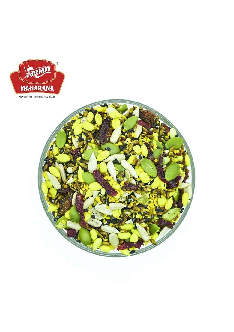 Maharana 7 Seeds Mukhwas With Premium And Natural Quality Mixed Healthy Types Of Mouth Freshener After Lunch Dinner Ya Anytime The Day For Digestion Your Health 1 - Indya